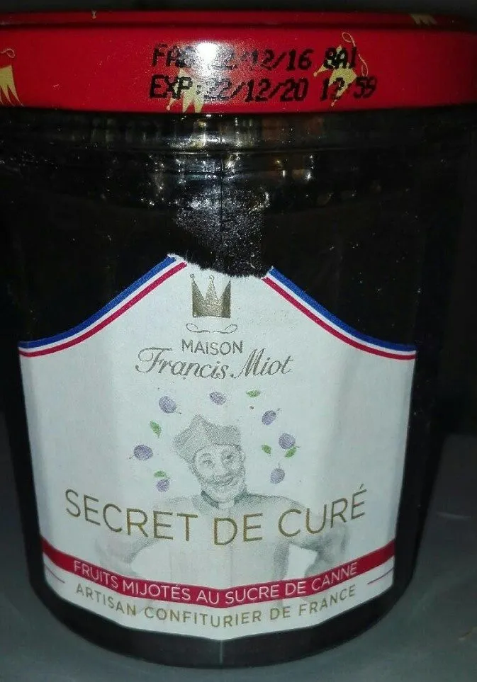 Confiture Secret de curé