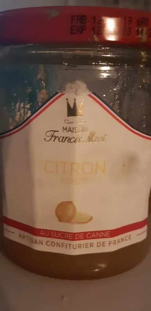 Confiture citron