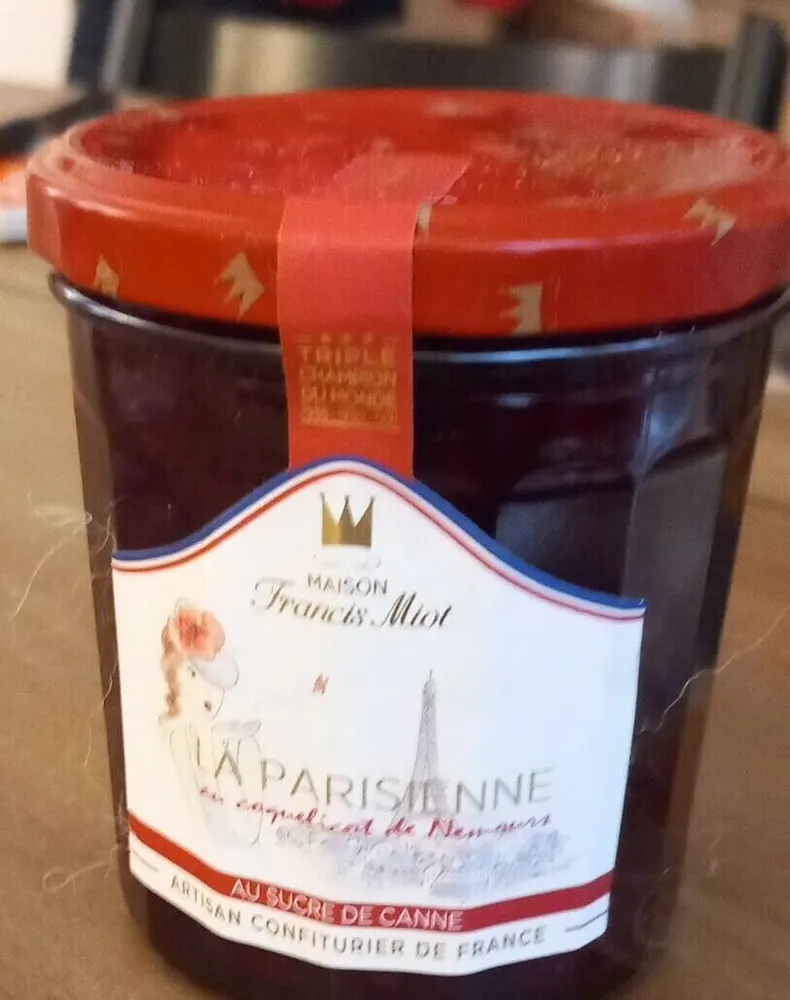 Confiture francis miot la parisienne