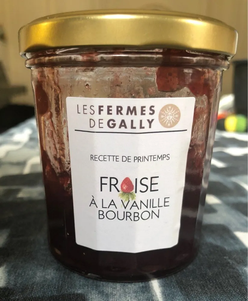 Fraise à la vanille bourbon