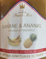 Confiture banane et ananas