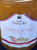 Confiture orange et yuzu