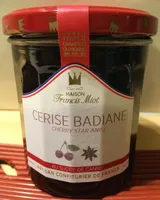 Confiture Cerise Badiane Francis Miot