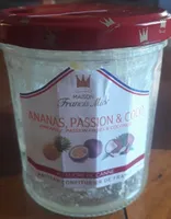 Ananas, passion, coco