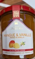 Confiture Mangue Vanille