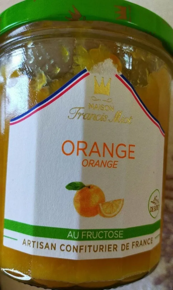 Orange au fructose