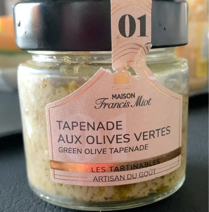 Tapenade aux olives vertes