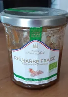 confiture rhubarbe fraise