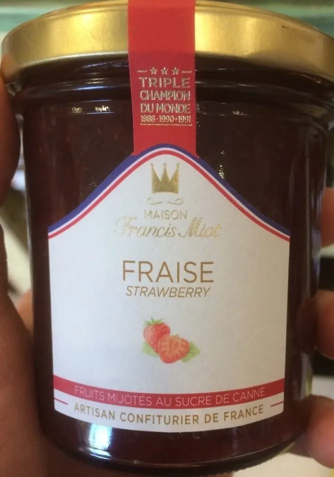 Confirure de fraise