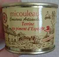 Terrine au piment d'espelette