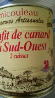 Confit de canard du sud-ouest