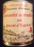 Cassoulet de tradition au piment d'espelette