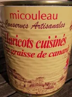 Haricots cuisinés à la graisse de canard