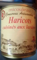Haricots cuisinés aux lardons
