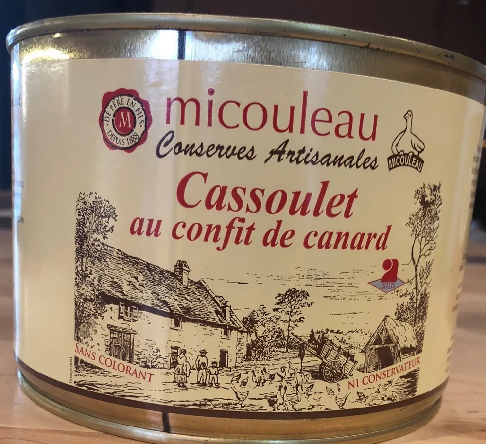 Cassoulet au confit de canard