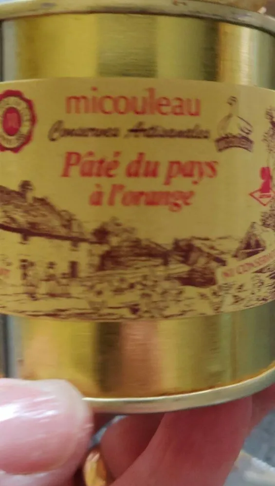 Pâté du pays à l'orange