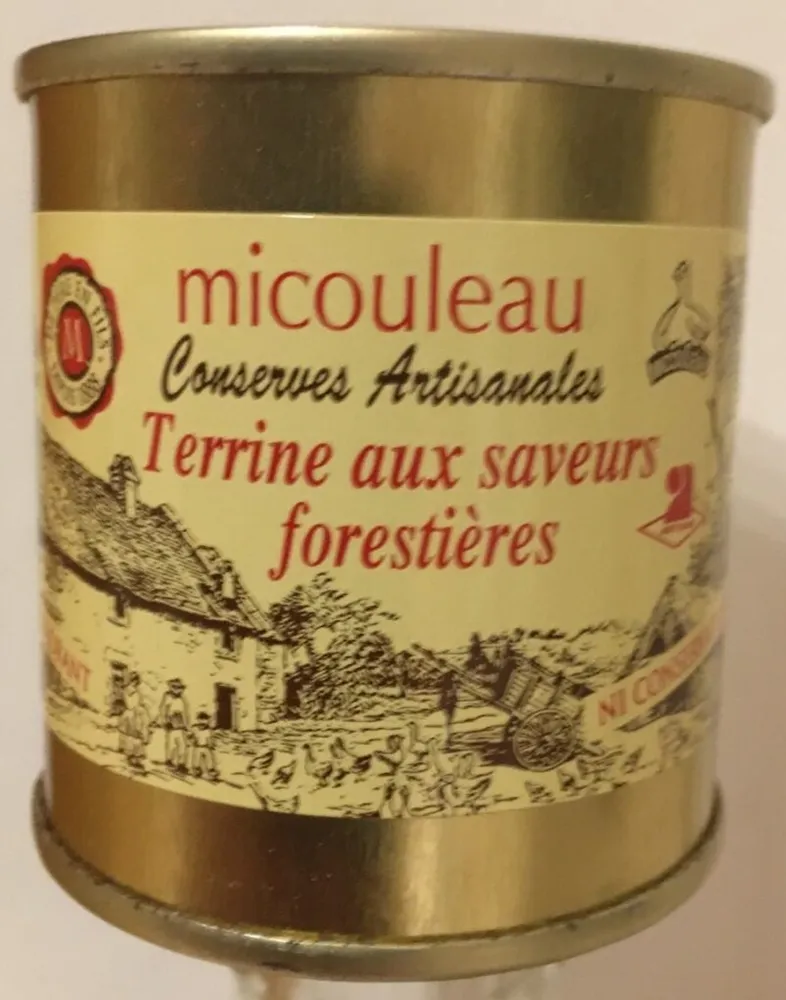 Terrine aux saveurs forestières
