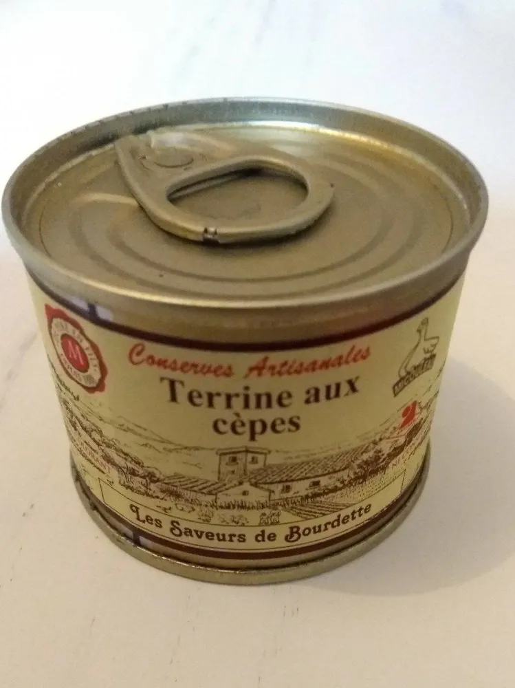 Terrine aux cèpes