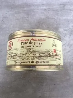 Pâté de pays au poivre vert