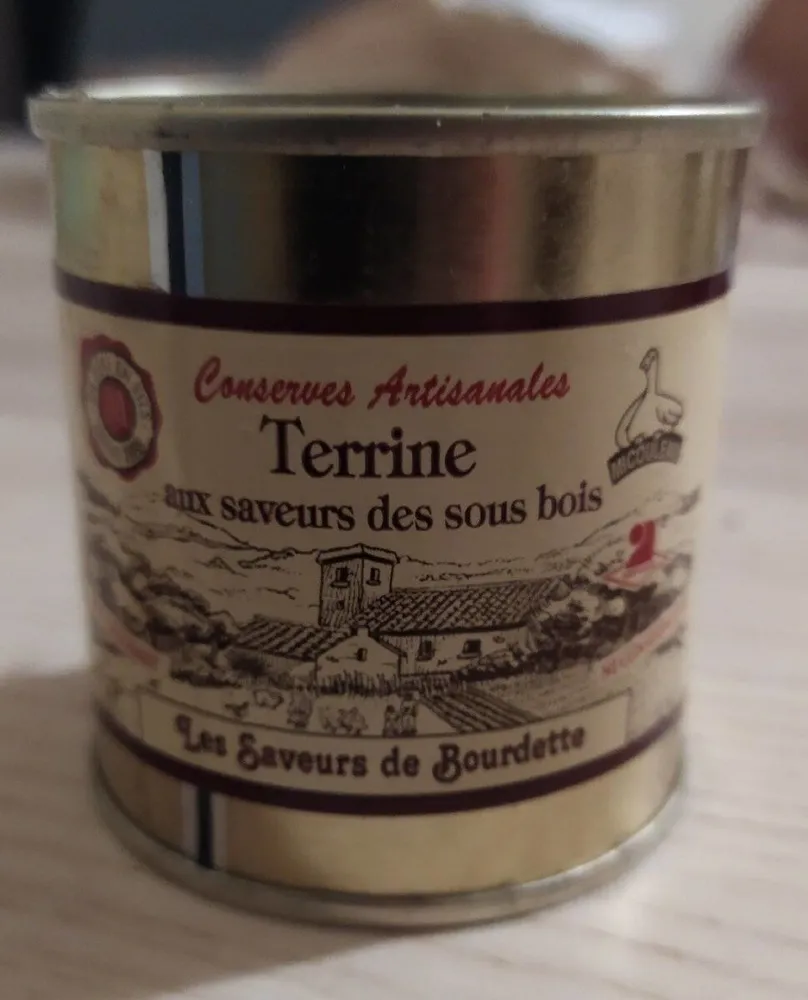 Terrine aux saveurs des sous bois