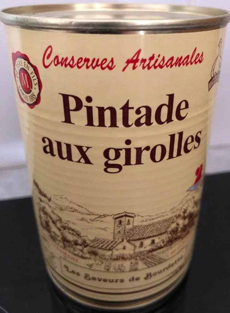 Pintade aux girolles