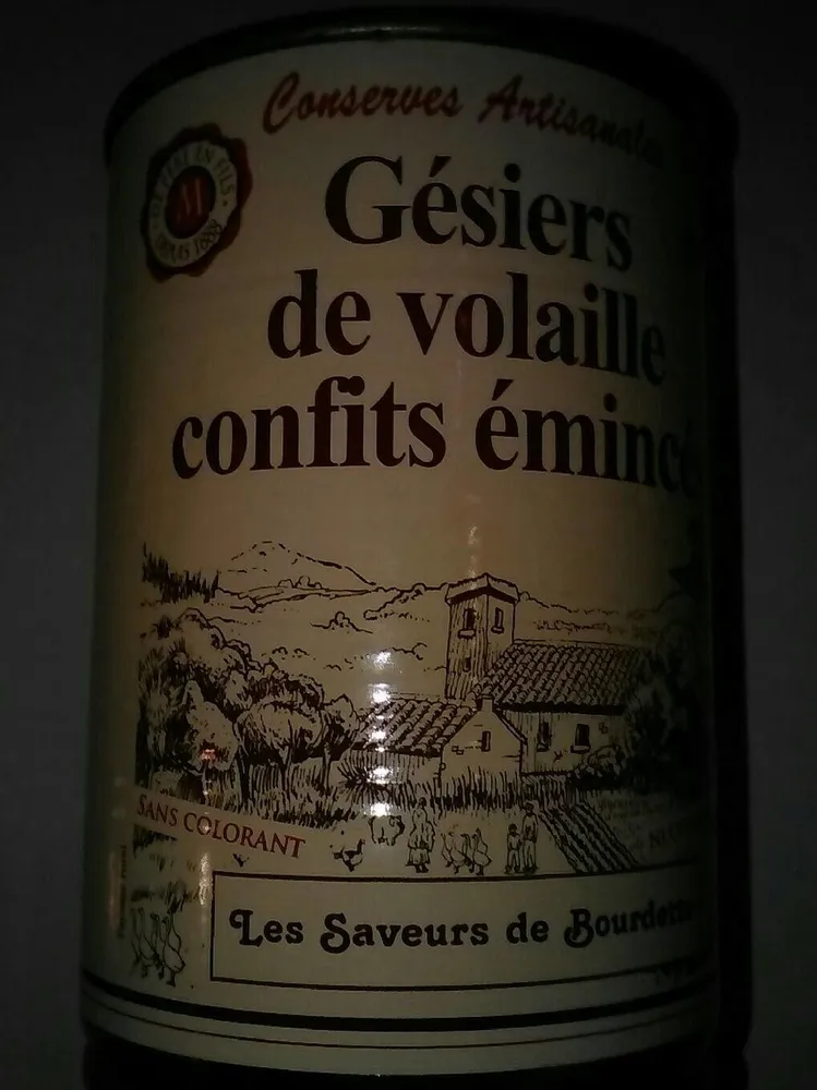 Gésiers de volaille