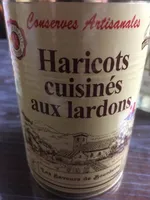 Haricots cuisinés aux lardons