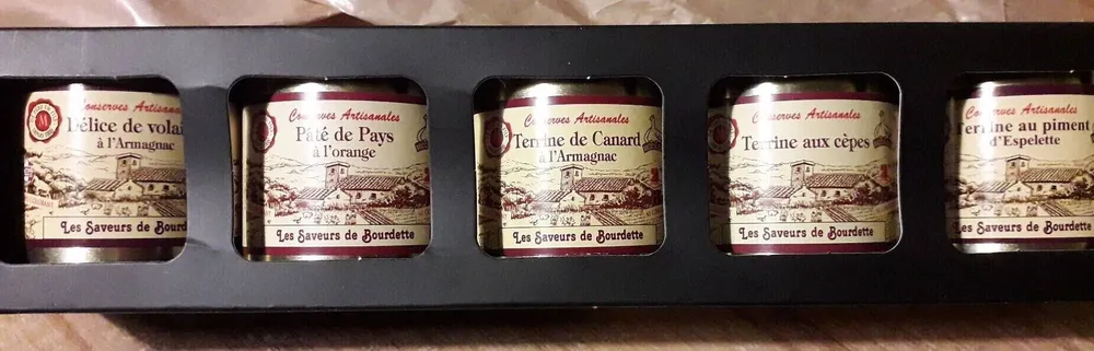 Lot de 5 terrines