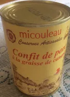 Confit de porc à la graisse de canard