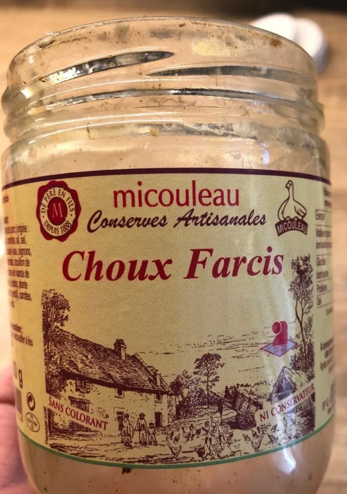 Choux farcis