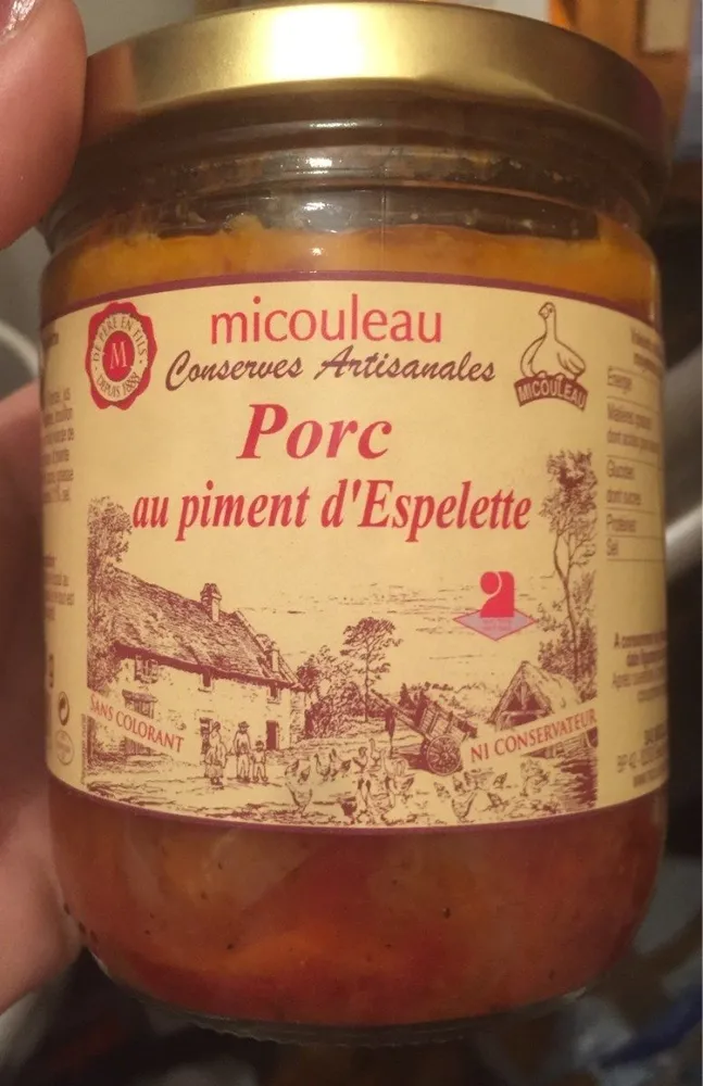 Porc au piment d'espelette