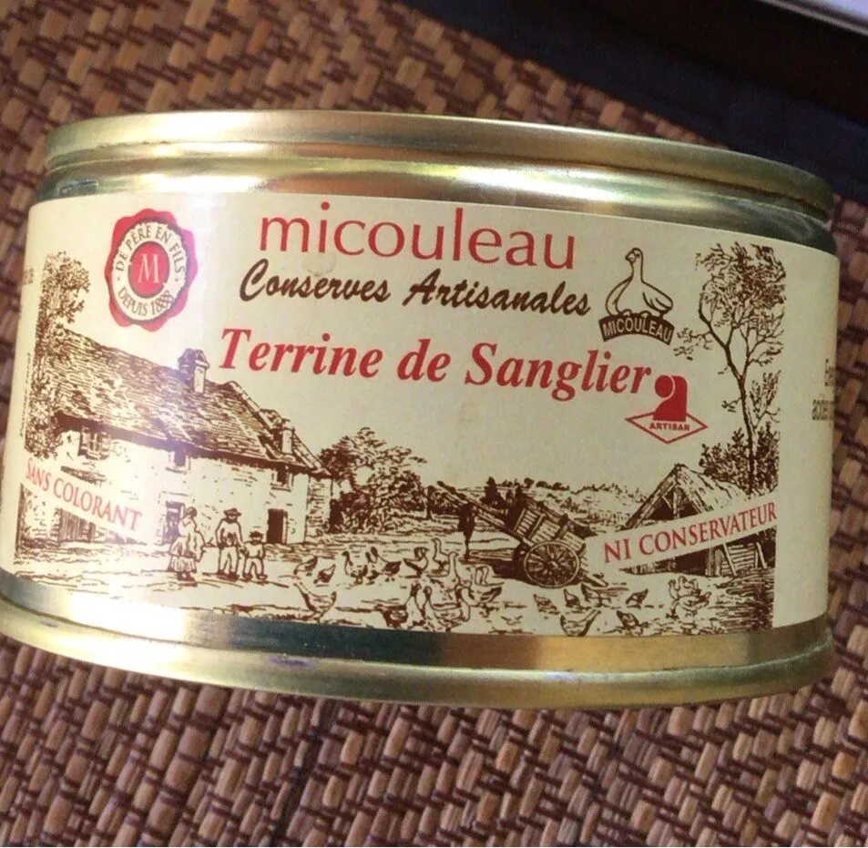 Terrine de sanglier