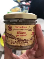 Rillettes pur canard
