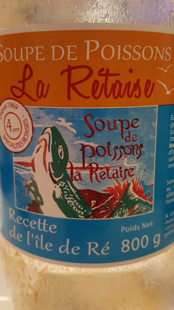 Soupe De Poissons, Le Bocal De 800g