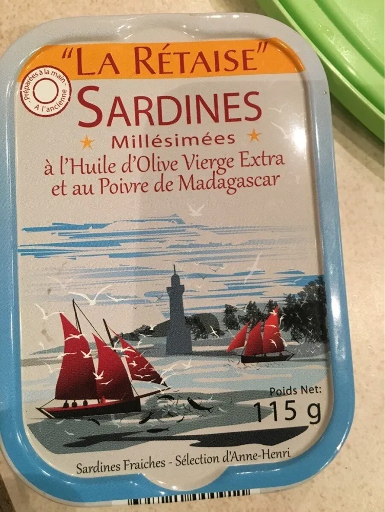 Sardines la rétaise