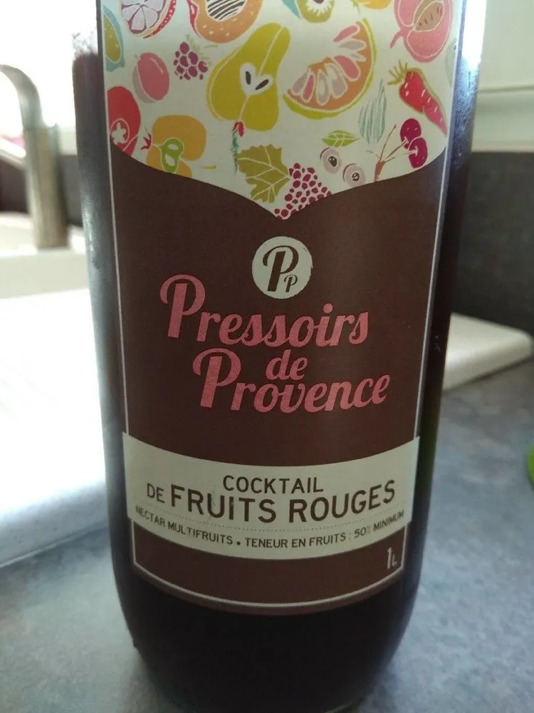 Cocktail de fruits rouges