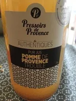 Pur jus pomme de provence trouble