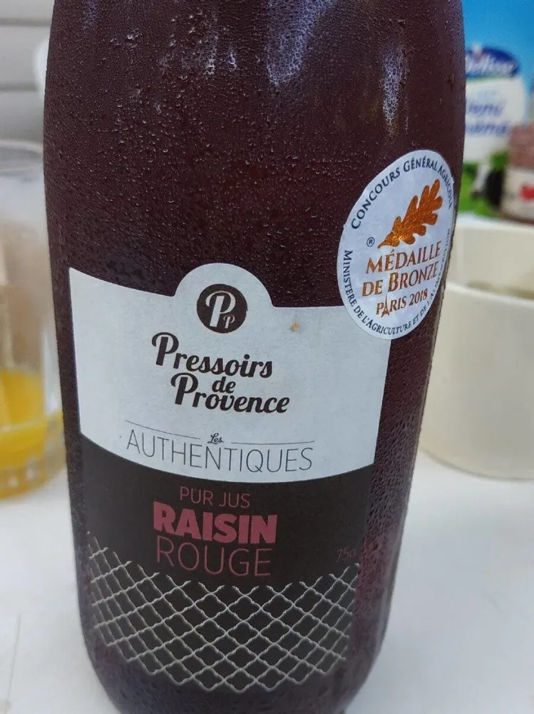 Pur jus raisin rouge