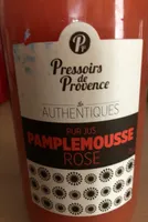 Pur jus pamplemousse rose