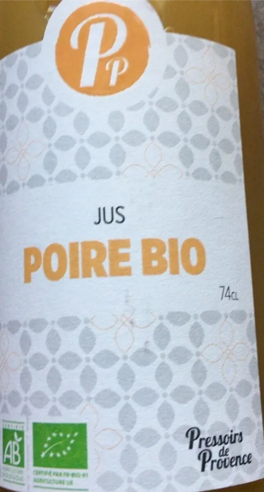 Jus poire