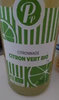 Citronnade citron vert bio