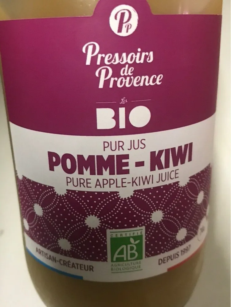 Pur jus pomme kiwi
