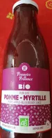 Pur jus pomme myrtille