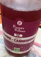 Pur jus Pomme -Canneberge