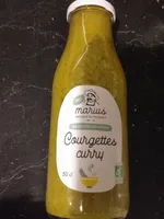 Les soupes du jardin. Courgette curry