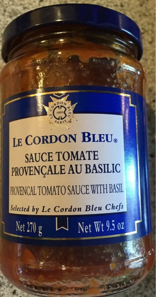 Sauce tomate provencal au Basilic