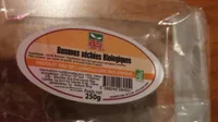 Bananes séchées biologique