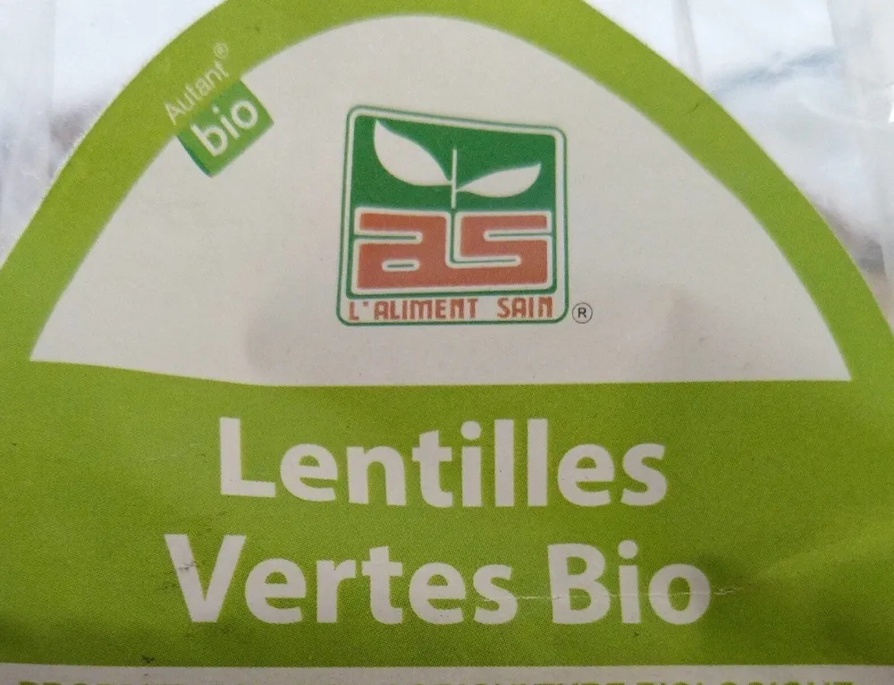 Lentilles Vertes Bio