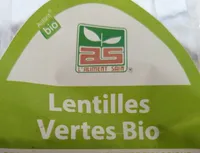 Lentilles Vertes Bio