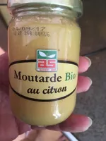 Moutarde bio au citron
